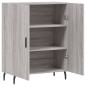 vidaXL Aparador de madera de ingeniería gris Sonoma 69,5x34x90 cm vidaXL Aparador de madera de ingeniería gris Sonoma 69,5x34x90 cm