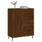 vidaXL Aparador de madera de ingeniería marrón roble 69,5x34x90 cm vidaXL Aparador de madera de ingeniería marrón roble 69,5x34x90 cm
