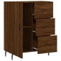 vidaXL Aparador de madera de ingeniería marrón roble 69,5x34x90 cm vidaXL Aparador de madera de ingeniería marrón roble 69,5x34x90 cm