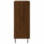 vidaXL Aparador de madera de ingeniería marrón roble 69,5x34x90 cm vidaXL Aparador de madera de ingeniería marrón roble 69,5x34x90 cm