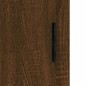vidaXL Aparador de madera de ingeniería marrón roble 69,5x34x90 cm vidaXL Aparador de madera de ingeniería marrón roble 69,5x34x90 cm