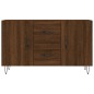 vidaXL Aparador de madera de ingeniería roble marrón 100x36x60 cm vidaXL Aparador de madera de ingeniería roble marrón 100x36x60 cm