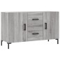 vidaXL Aparador de madera de ingeniería gris Sonoma 100x36x60 cm vidaXL Aparador de madera de ingeniería gris Sonoma 100x36x60 cm