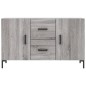 vidaXL Aparador de madera de ingeniería gris Sonoma 100x36x60 cm vidaXL Aparador de madera de ingeniería gris Sonoma 100x36x60 cm