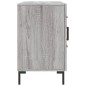 vidaXL Aparador de madera de ingeniería gris Sonoma 100x36x60 cm vidaXL Aparador de madera de ingeniería gris Sonoma 100x36x60 cm