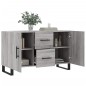 vidaXL Aparador de madera de ingeniería gris Sonoma 100x36x60 cm vidaXL Aparador de madera de ingeniería gris Sonoma 100x36x60 cm