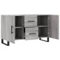 vidaXL Aparador de madera de ingeniería gris Sonoma 100x36x60 cm vidaXL Aparador de madera de ingeniería gris Sonoma 100x36x60 cm