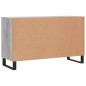 vidaXL Aparador de madera de ingeniería gris Sonoma 100x36x60 cm vidaXL Aparador de madera de ingeniería gris Sonoma 100x36x60 cm