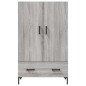 vidaXL Aparador alto madera de ingeniería gris Sonoma 69,5x31x115 cm vidaXL Aparador alto madera de ingeniería gris Sonoma 69,5x31x115 cm