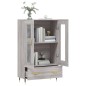 vidaXL Aparador alto madera de ingeniería gris Sonoma 69,5x31x115 cm vidaXL Aparador alto madera de ingeniería gris Sonoma 69,5x31x115 cm