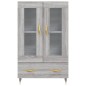 vidaXL Aparador alto madera de ingeniería gris Sonoma 69,5x31x115 cm vidaXL Aparador alto madera de ingeniería gris Sonoma 69,5x31x115 cm
