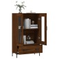 vidaXL Aparador alto madera de ingeniería roble marrón 69,5x31x115 cm vidaXL Aparador alto madera de ingeniería roble marrón 69,5x31x115 cm