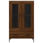 vidaXL Aparador alto madera de ingeniería roble marrón 69,5x31x115 cm vidaXL Aparador alto madera de ingeniería roble marrón 69,5x31x115 cm