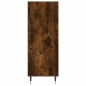 vidaXL Estantería madera de ingeniería roble ahumado 69,5x32,5x90 cm vidaXL Estantería madera de ingeniería roble ahumado 69,5x32,5x90 cm