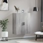 vidaXL Armario de pared gris Sonoma 69,5x34x90 cm vidaXL Armario de pared gris Sonoma 69,5x34x90 cm