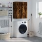vidaXL Armario de pared roble ahumado 69,5x34x90 cm vidaXL Armario de pared roble ahumado 69,5x34x90 cm