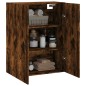 vidaXL Armario de pared roble ahumado 69,5x34x90 cm vidaXL Armario de pared roble ahumado 69,5x34x90 cm