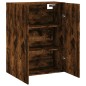 vidaXL Armario de pared roble ahumado 69,5x34x90 cm vidaXL Armario de pared roble ahumado 69,5x34x90 cm