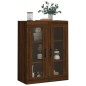 vidaXL Armario de pared marrón roble 69,5x34x90 cm vidaXL Armario de pared marrón roble 69,5x34x90 cm
