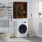 vidaXL Armario de pared roble ahumado 69,5x34x90 cm vidaXL Armario de pared roble ahumado 69,5x34x90 cm