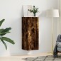 vidaXL Armario de pared roble ahumado 34,5x34x90 cm vidaXL Armario de pared roble ahumado 34,5x34x90 cm