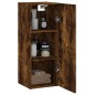 vidaXL Armario de pared roble ahumado 34,5x34x90 cm vidaXL Armario de pared roble ahumado 34,5x34x90 cm