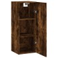 vidaXL Armario de pared roble ahumado 34,5x34x90 cm vidaXL Armario de pared roble ahumado 34,5x34x90 cm