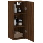 vidaXL Armario de pared marrón roble 34,5x34x90 cm vidaXL Armario de pared marrón roble 34,5x34x90 cm