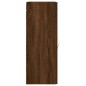 vidaXL Armario de pared marrón roble 34,5x34x90 cm vidaXL Armario de pared marrón roble 34,5x34x90 cm