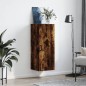 vidaXL Armario de pared roble ahumado 34,5x34x90 cm vidaXL Armario de pared roble ahumado 34,5x34x90 cm