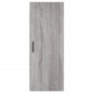 vidaXL Armario de pared gris Sonoma 34,5x34x90 cm