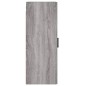 vidaXL Armario de pared gris Sonoma 34,5x34x90 cm