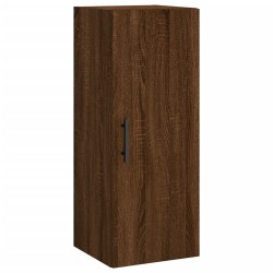 vidaXL Armario de pared marrón roble 34,5x34x90 cm