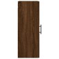 vidaXL Armario de pared marrón roble 34,5x34x90 cm vidaXL Armario de pared marrón roble 34,5x34x90 cm