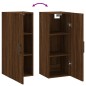vidaXL Armario de pared marrón roble 34,5x34x90 cm vidaXL Armario de pared marrón roble 34,5x34x90 cm
