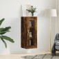 vidaXL Armario de pared roble ahumado 34,5x34x90 cm vidaXL Armario de pared roble ahumado 34,5x34x90 cm