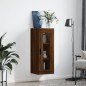 vidaXL Armario de pared marrón roble 34,5x34x90 cm vidaXL Armario de pared marrón roble 34,5x34x90 cm