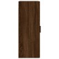 vidaXL Armario de pared marrón roble 34,5x34x90 cm vidaXL Armario de pared marrón roble 34,5x34x90 cm
