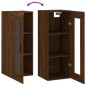 vidaXL Armario de pared marrón roble 34,5x34x90 cm vidaXL Armario de pared marrón roble 34,5x34x90 cm