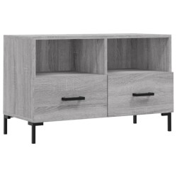 vidaXL Mueble de TV madera de ingeniería gris Sonoma 80x36x50 cm