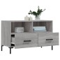 vidaXL Mueble de TV madera de ingeniería gris Sonoma 80x36x50 cm vidaXL Mueble de TV madera de ingeniería gris Sonoma 80x36x50 cm