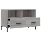 vidaXL Mueble de TV madera de ingeniería gris Sonoma 80x36x50 cm vidaXL Mueble de TV madera de ingeniería gris Sonoma 80x36x50 cm