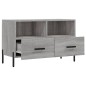 vidaXL Mueble de TV madera de ingeniería gris Sonoma 80x36x50 cm vidaXL Mueble de TV madera de ingeniería gris Sonoma 80x36x50 cm