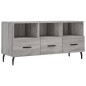 vidaXL Mueble de TV madera de ingeniería gris Sonoma 102x36x50 cm vidaXL Mueble de TV madera de ingeniería gris Sonoma 102x36x50 cm