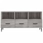 vidaXL Mueble de TV madera de ingeniería gris Sonoma 102x36x50 cm vidaXL Mueble de TV madera de ingeniería gris Sonoma 102x36x50 cm