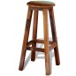 vidaXL Taburete de cocina de madera maciza reciclada vidaXL Taburete de cocina de madera maciza reciclada