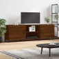 vidaXL Mueble de TV madera de ingeniería roble marrón 150x30x50 cm vidaXL Mueble de TV madera de ingeniería roble marrón 150x30x50 cm