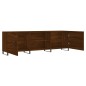 vidaXL Mueble de TV madera de ingeniería roble marrón 150x30x50 cm vidaXL Mueble de TV madera de ingeniería roble marrón 150x30x50 cm