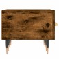 vidaXL Mueble de TV madera de ingeniería roble ahumado 150x36x30 cm vidaXL Mueble de TV madera de ingeniería roble ahumado 150x36x30 cm