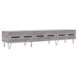 vidaXL Mueble de TV madera de ingeniería gris Sonoma 150x36x30 cm